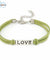 SUSENSTONE 1PC Braided Adjustable Leather Popular Bracelet Women Men Love Handmade Alloy Rope Charm Jewelry Weave Bracelet Gift